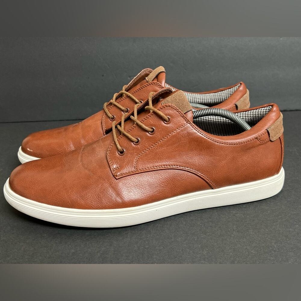 Ashford Hayes Lounge Brown Lace Up Oxfords Casual Shoes Mens Size 13 M